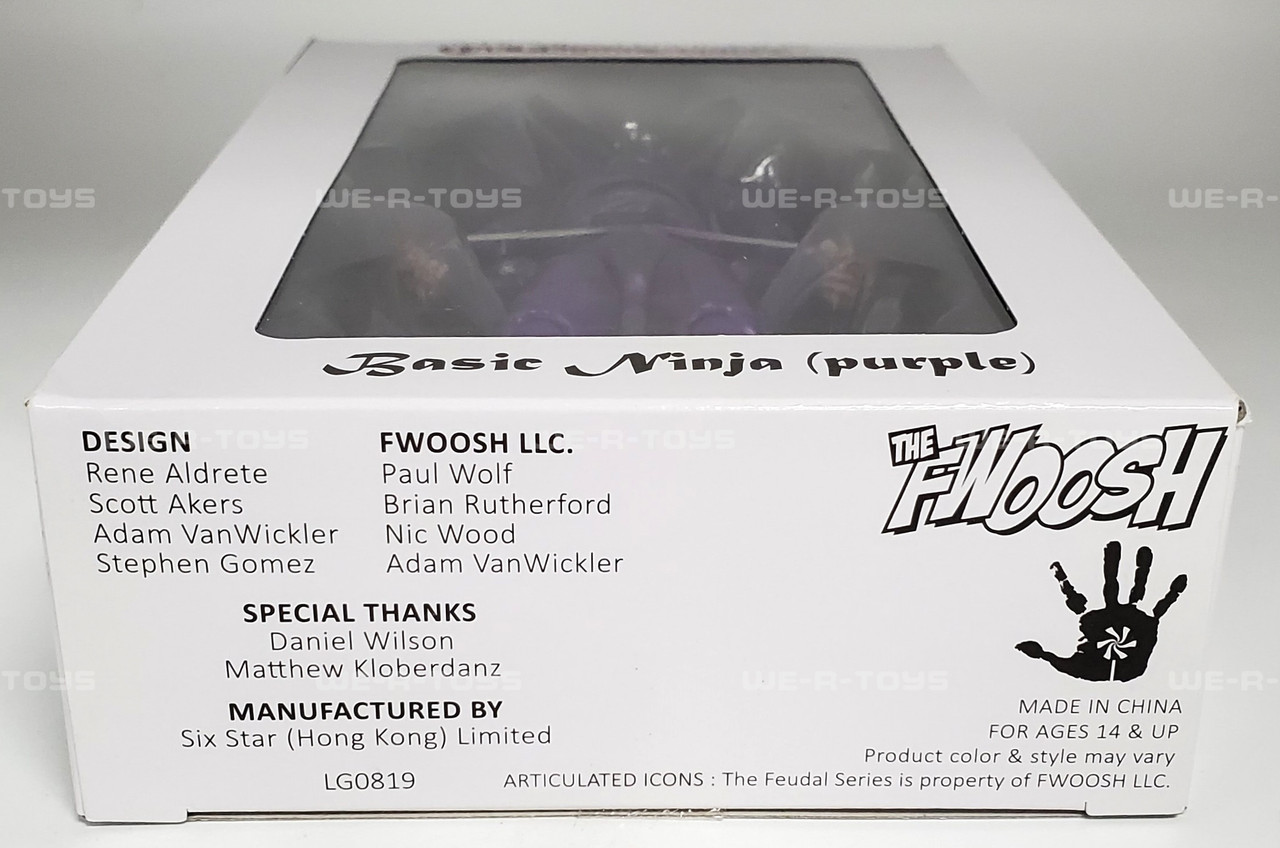 BNGBRN: Fwoosh Icone Articolate Serie Feudale 1/12 Ninja Base - Foto 4