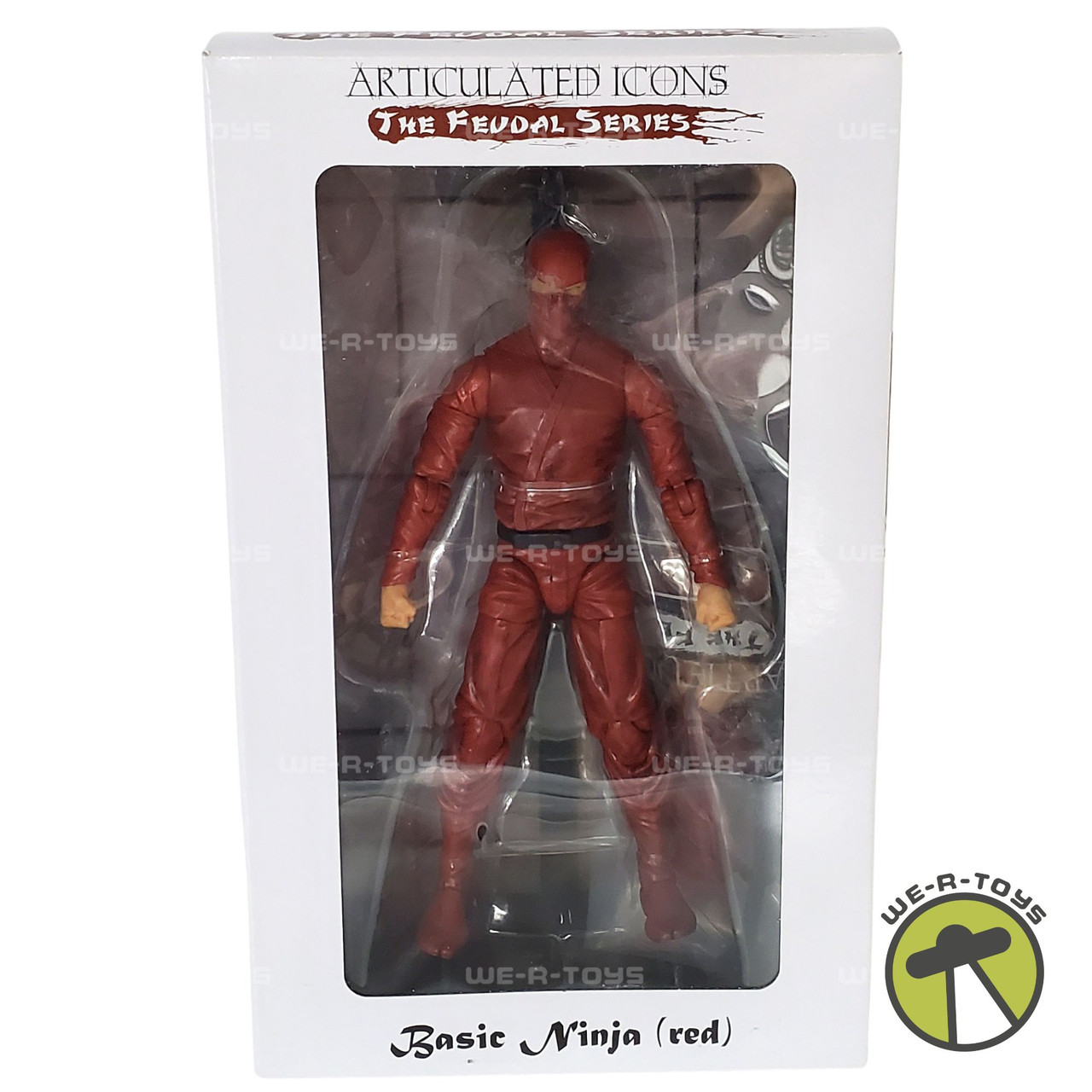 The Fwoosh Articulated Icons Feudal Series Basic Ninja (Red