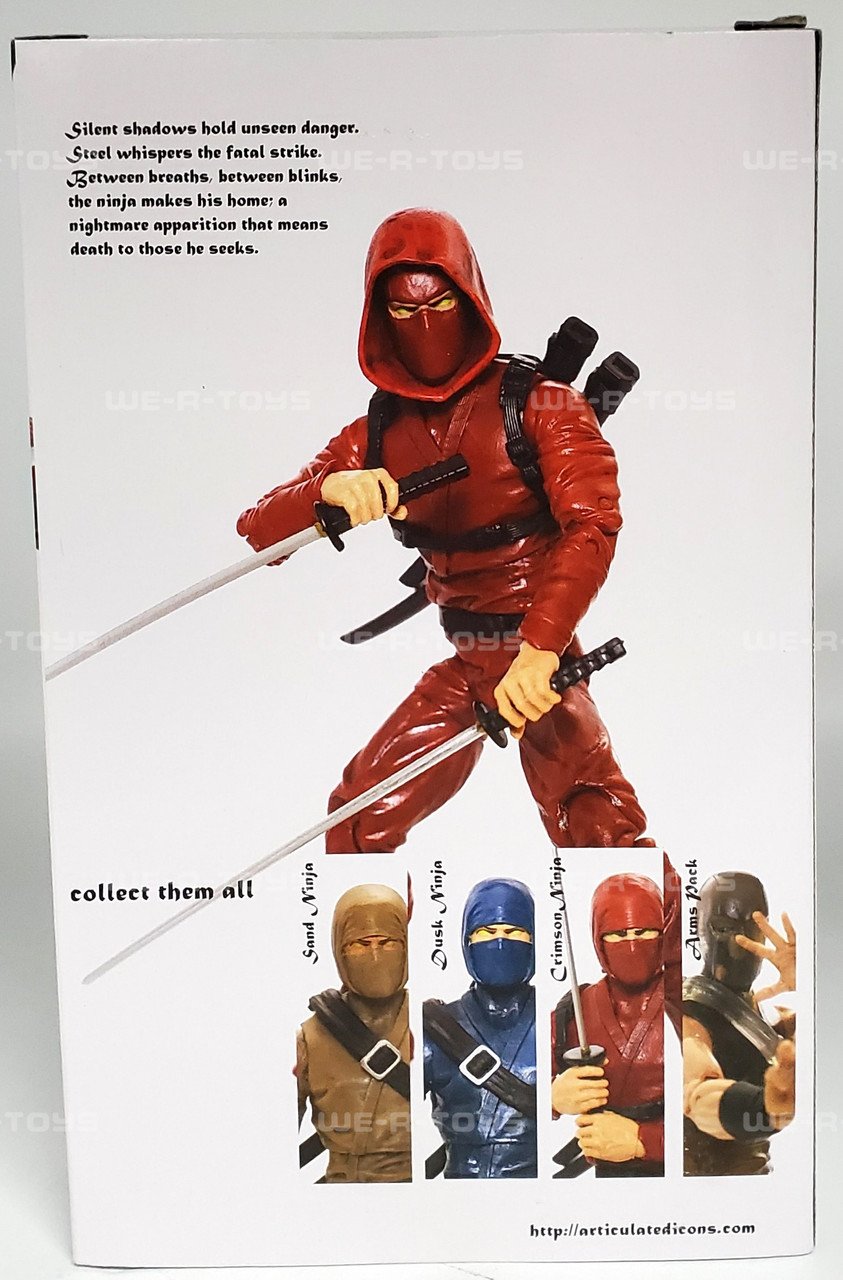 The Fwoosh Articulated Icons Feudal Series Clan of Crimson