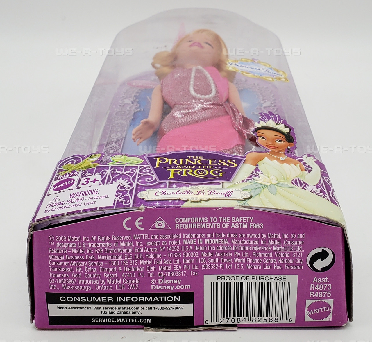 Disney Princess And The Frog Charlotte La Bouff Doll 2009 Mattel