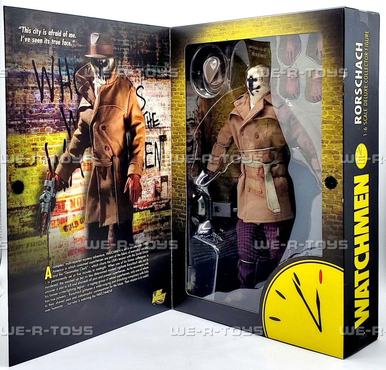 期間値下げ　RORSCHACH フィギュア WATCHMEN 24 Watchmen Rorschach Collector Action Figure | eBay