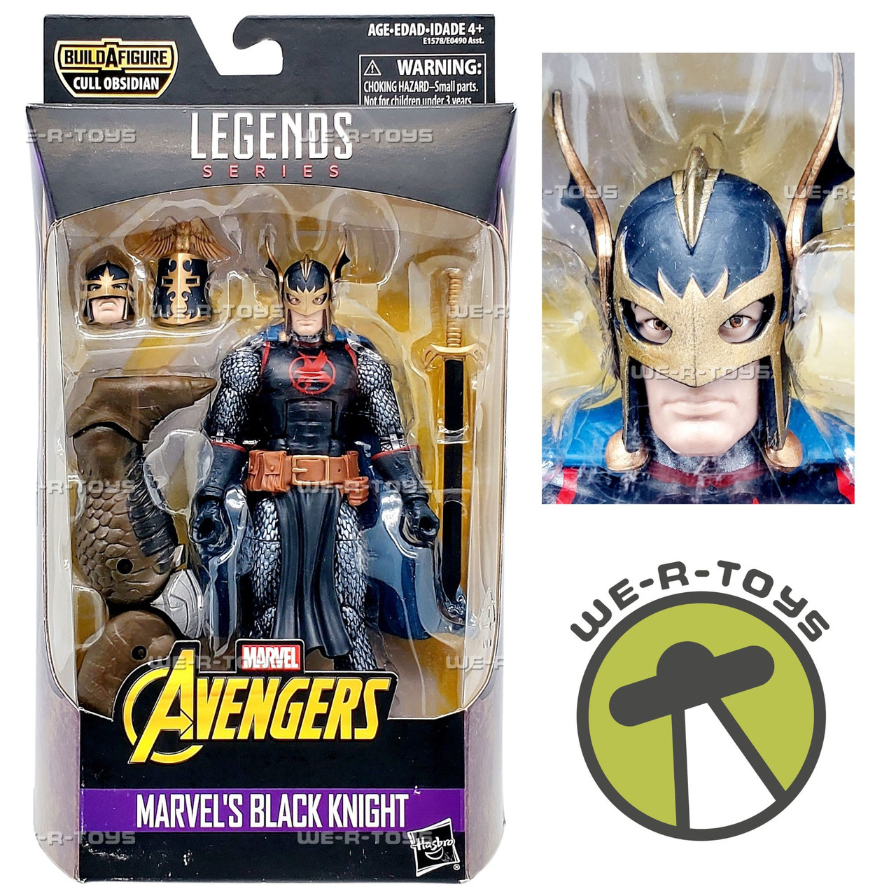 Marvel Legends Series Avengers Marvel's Black Knight Figure 2017