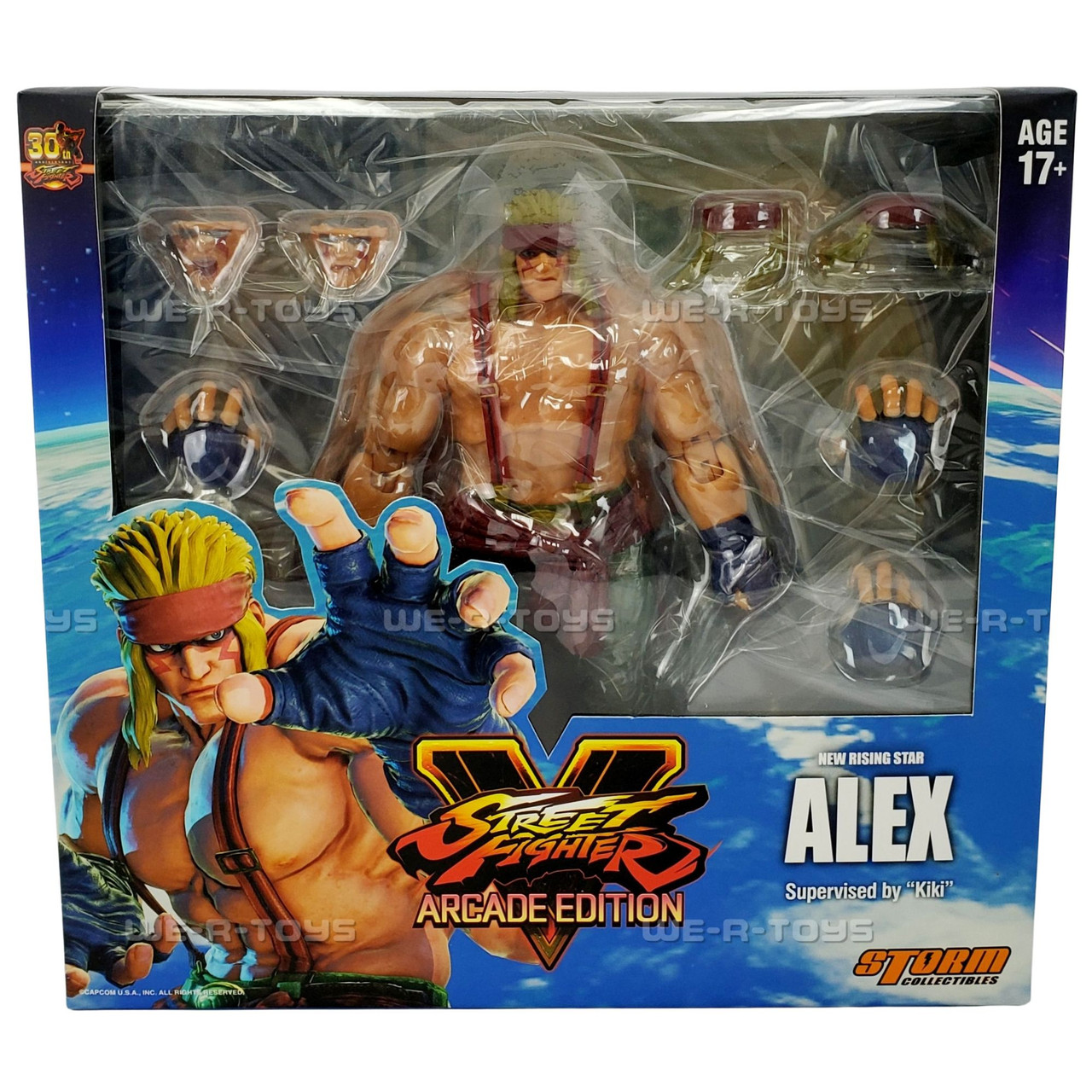 Storm Collectibles V ストリートファイター Alexアレクス Amazon.com: Storm Collectibles Street Fighter V Alex 1:12 1