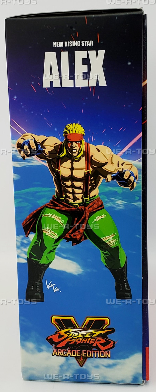Street Fighter V Arcade Edition New Rising Star Alex Figure Storm