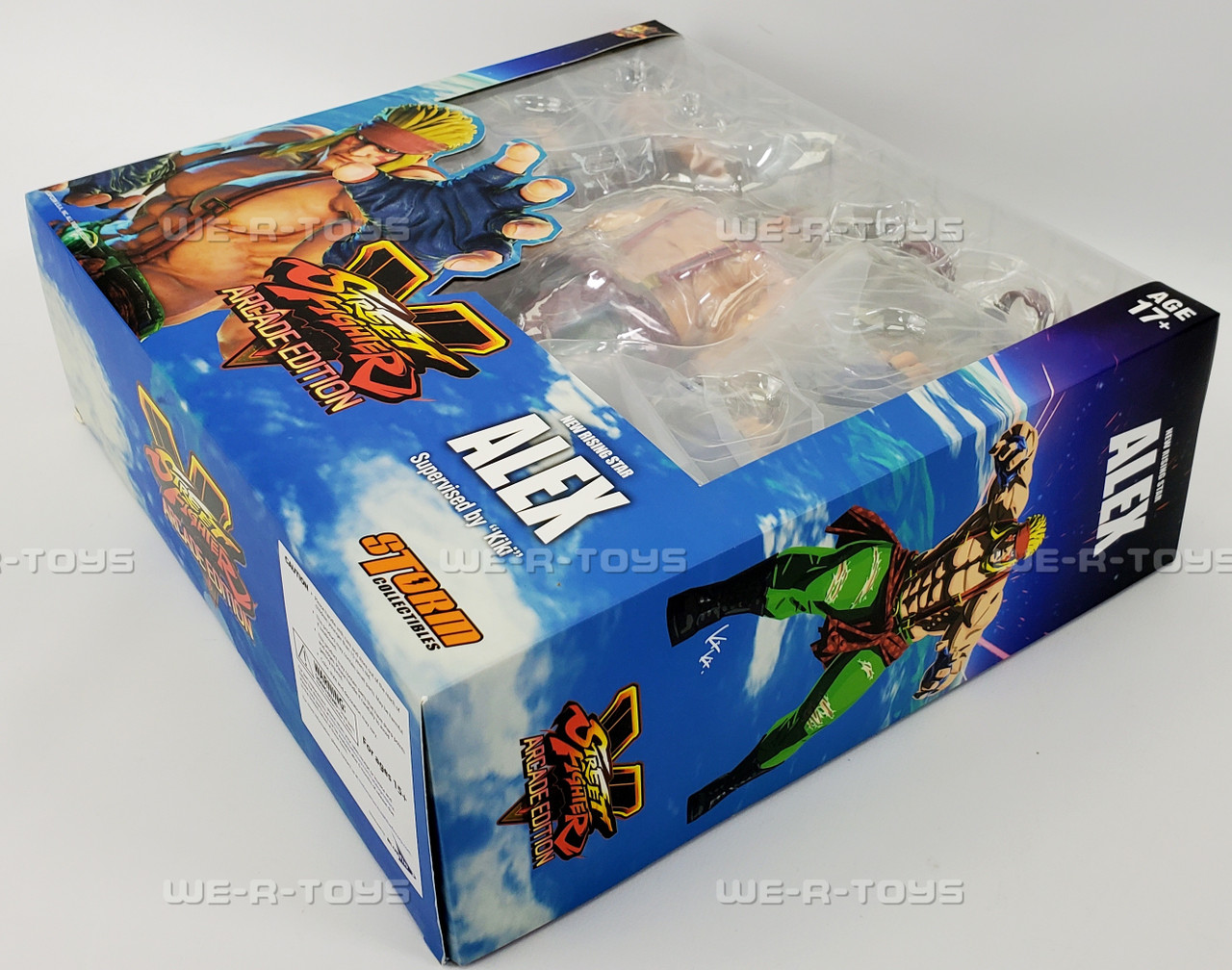 Street Fighter V Arcade Edition New Rising Star Alex Figure Storm