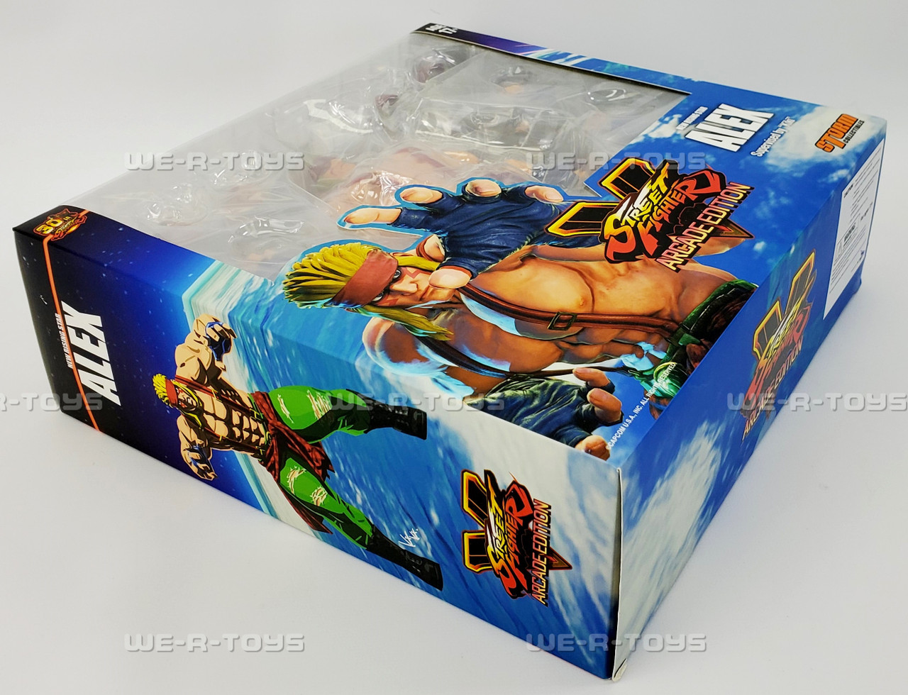 Street Fighter V Arcade Edition New Rising Star Alex Figure Storm