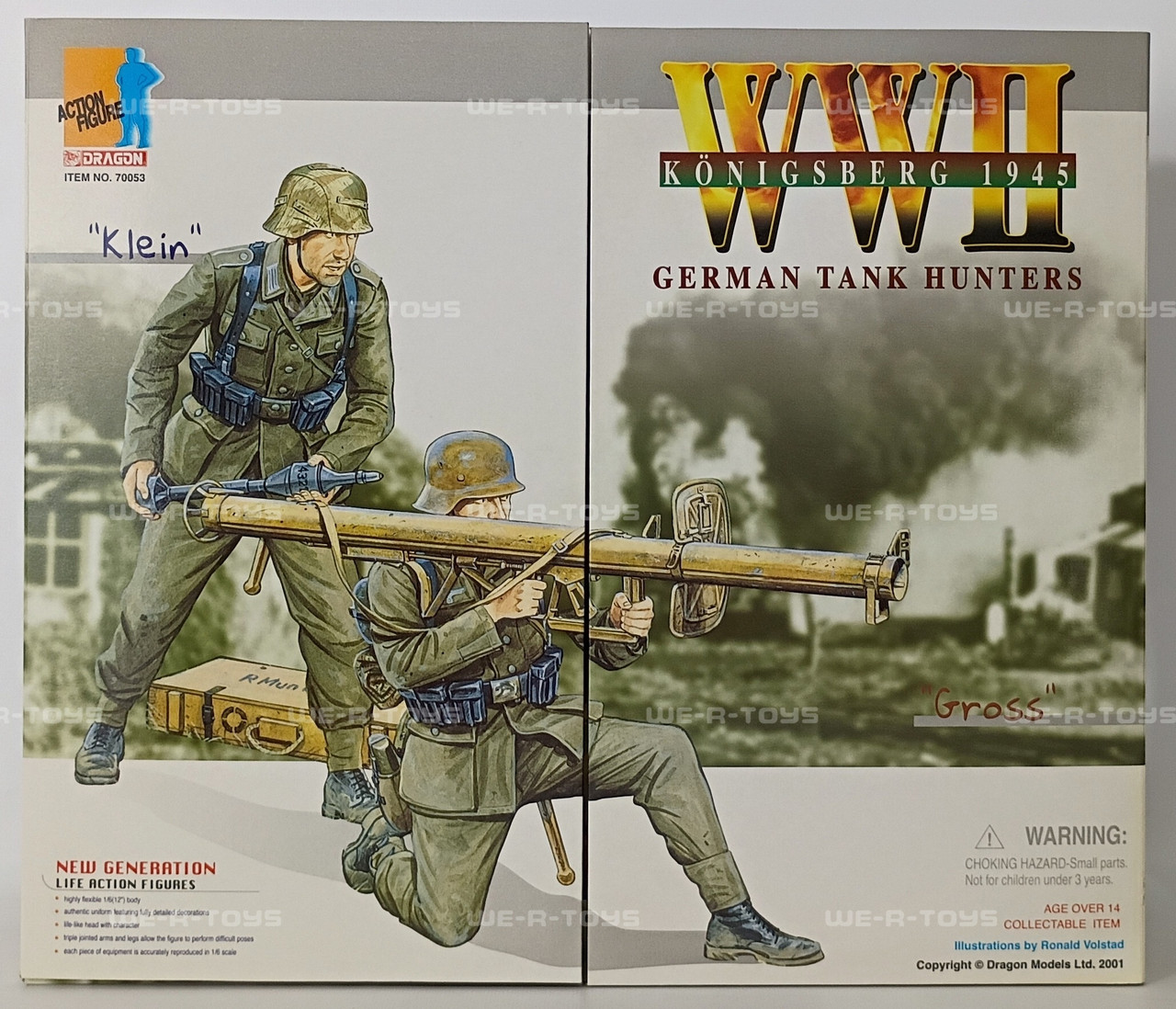 Dragon WWII German Tank Hunters 'Gross' & 'Klein' Two Action