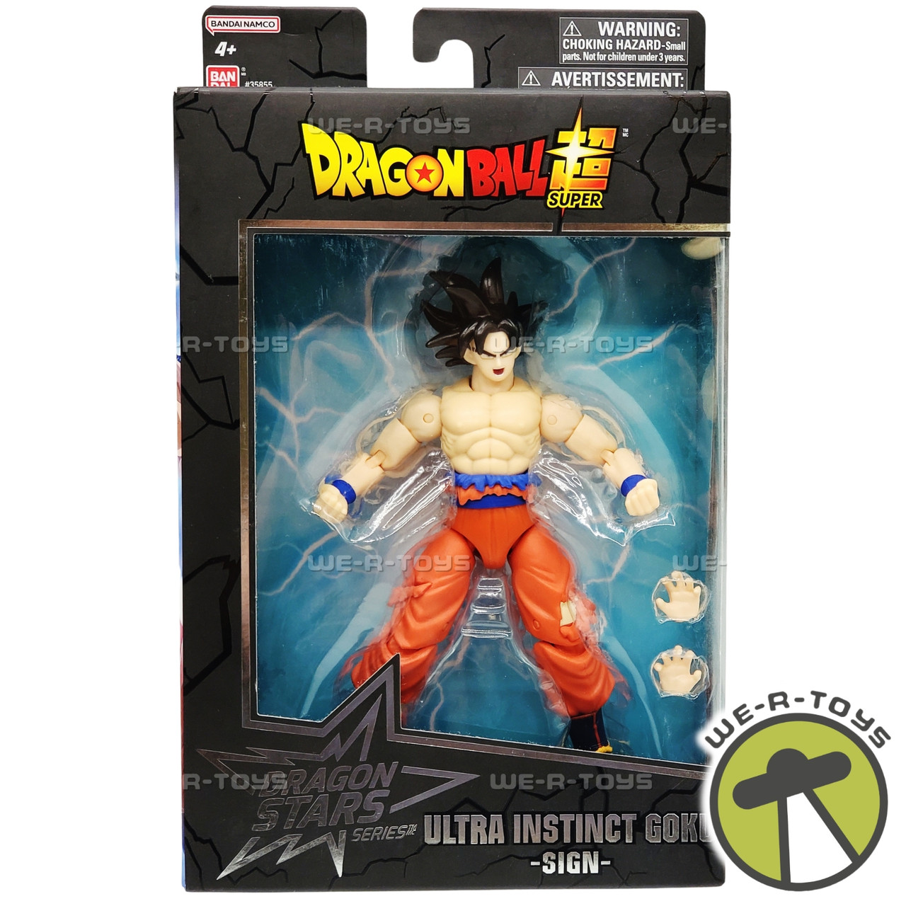 Bandai Dragon Ball Super Stars Series 15 Instinct Sign Goku Action Figure