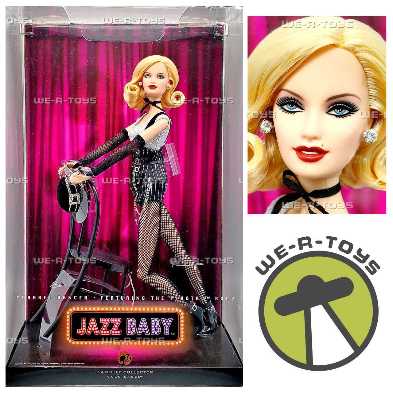 Barbie Jazz Baby Cabaret Dancer Blonde 2007 Mattel L6249 - We-R-Toys