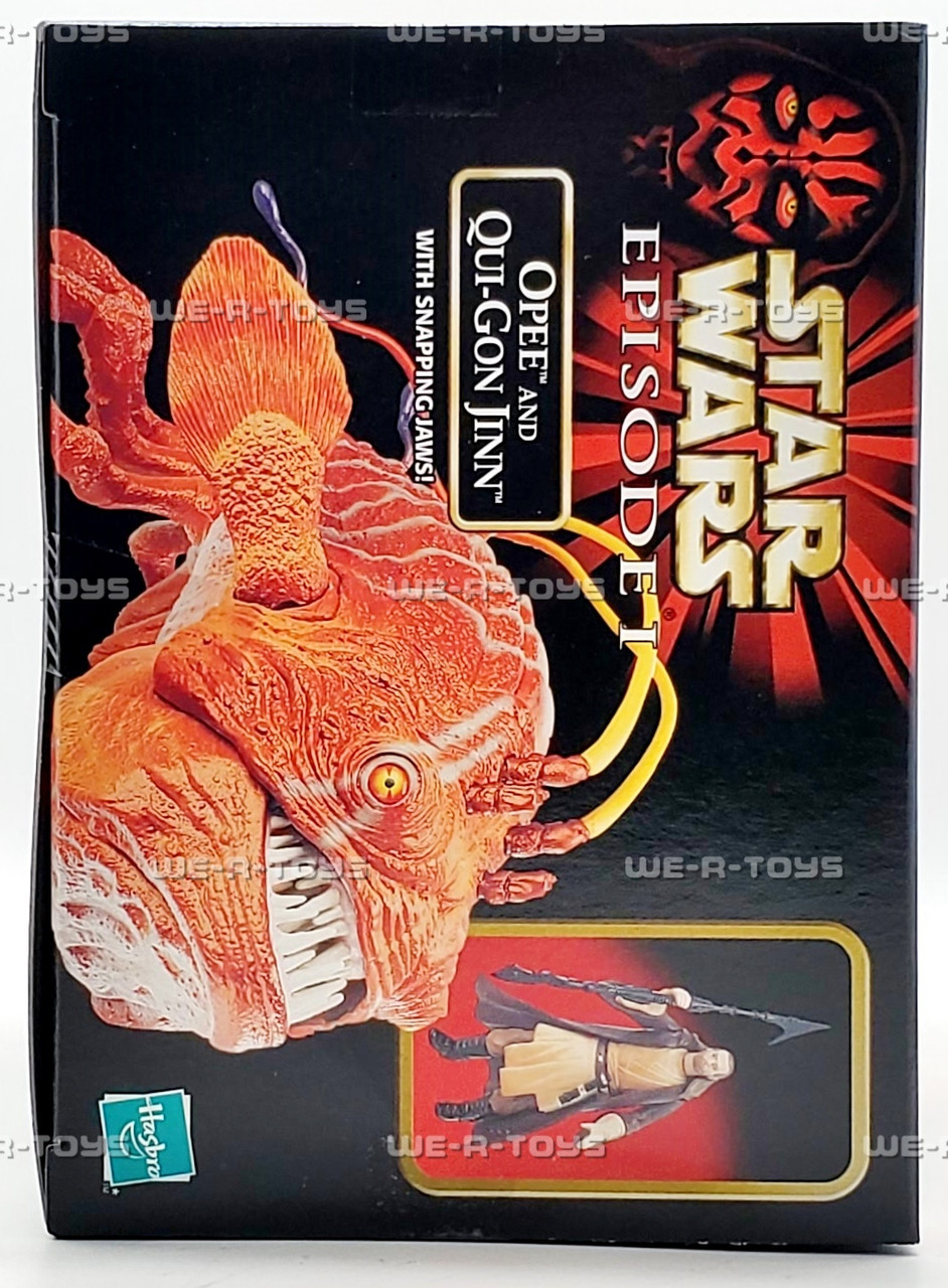 Star Wars Episode I Opee and Qui-Gon Jinn Action Figure 1998