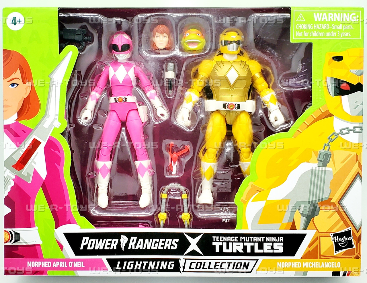 Power Rangers TMNT Lightning Collection Morphed Michelangelo and