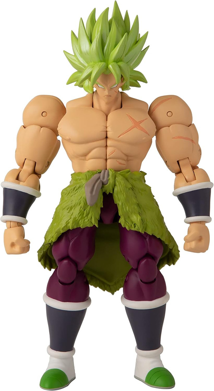 Dragon Ball Flash Series Super Saiyan Broly Figur – 10,2 Cm, Mit Sammelmünze, Beweglich
