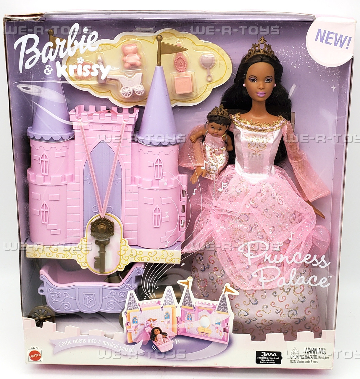 Barbie & Krissy Princess Palace Dolls 2003 Mattel B4770 NRFB