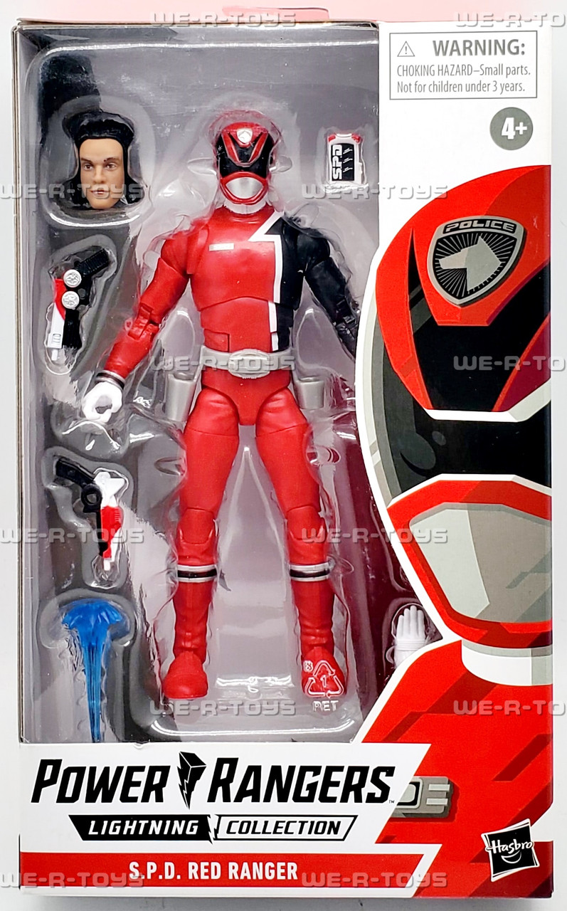 コレクション RRdd Power Rangers Lightning Collection S.P.D. Red Ranger Action Figure