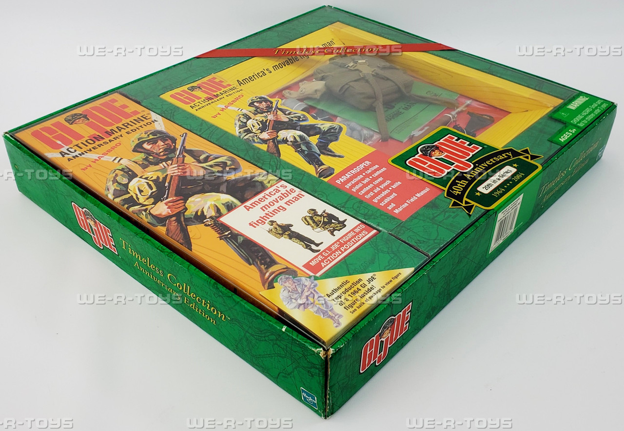 G.I. Joe Action Marine Paratrooper Jumping Set Anniversary