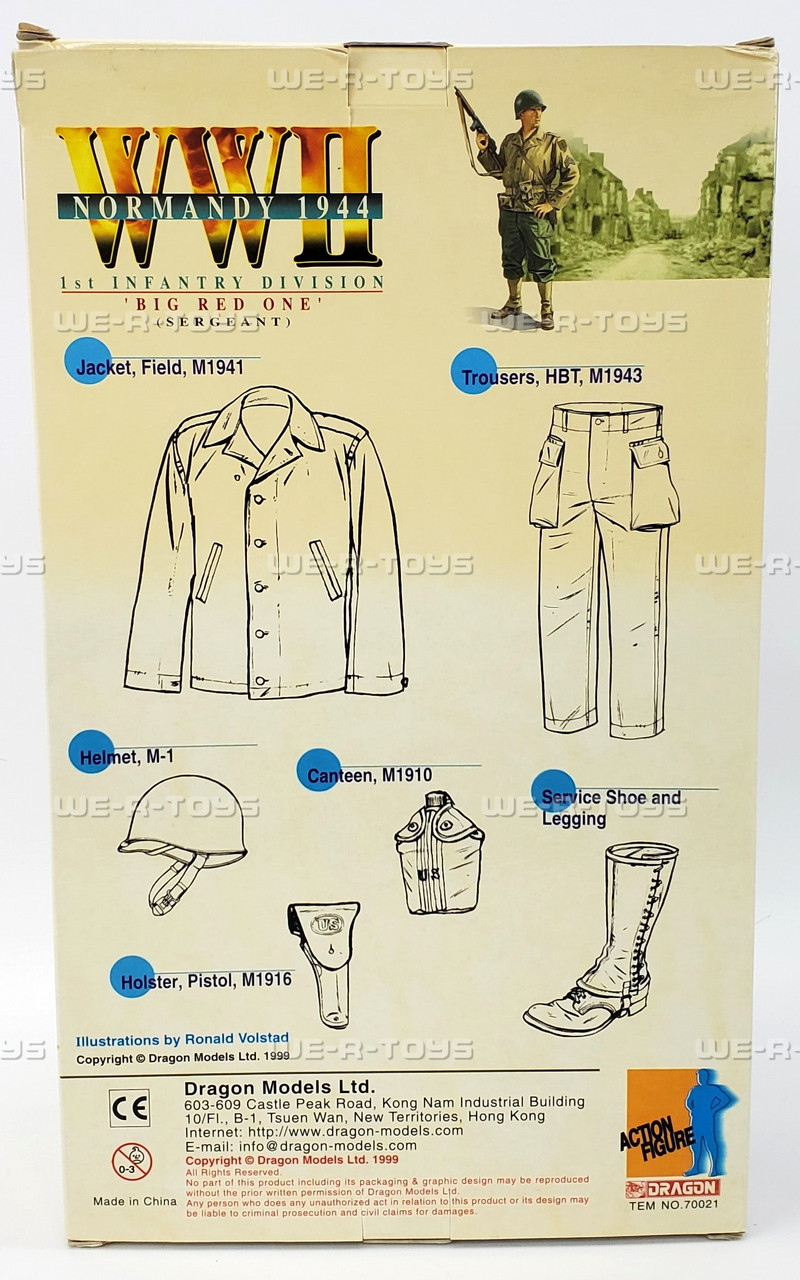 Dragon WWII Normandy 1944 1st Infantry Division Big Red One