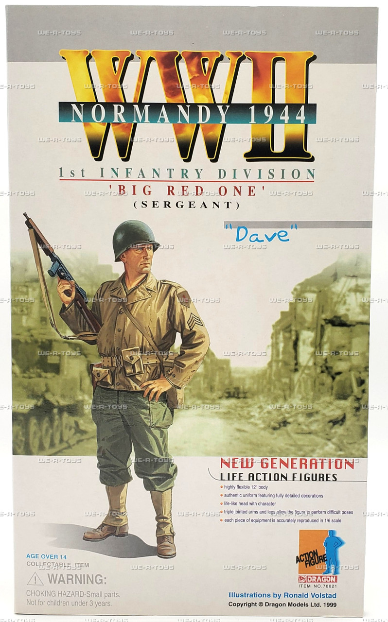 Dragon WWII Normandy 1944 1st Infantry Division Big Red One