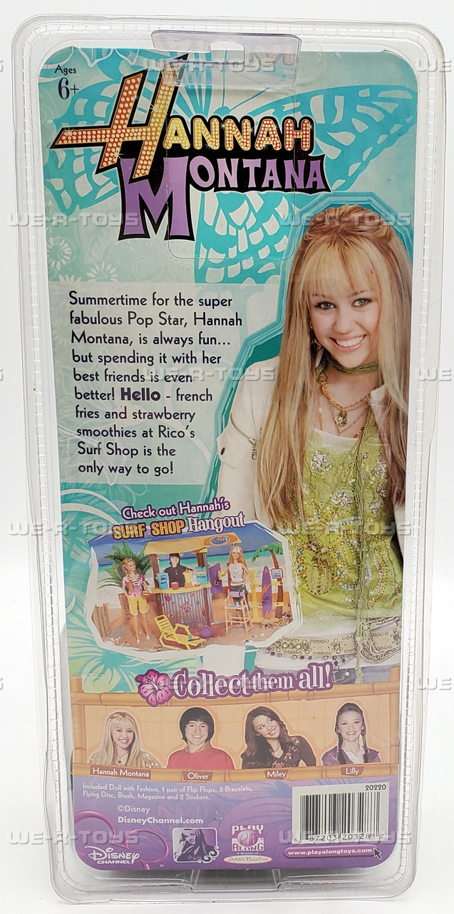 Disney Hannah Montana Miley's Sylin' Stuff Doll 2007 Play