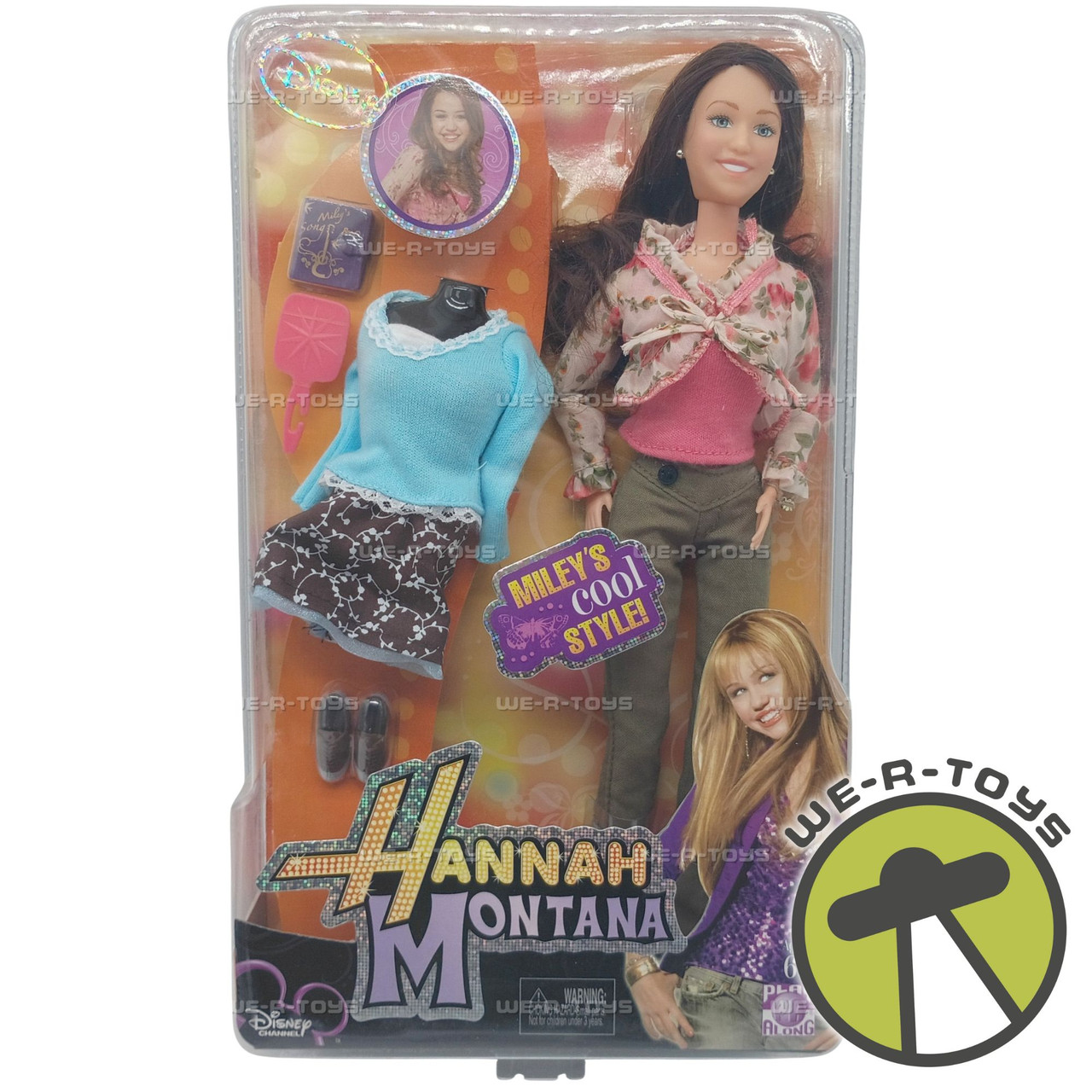 未開封品Hannah Montana フィギュア Doll 人形 バービーレア品 Disney Hannah Montanna Secret Celebrity Popstar Doll 2007