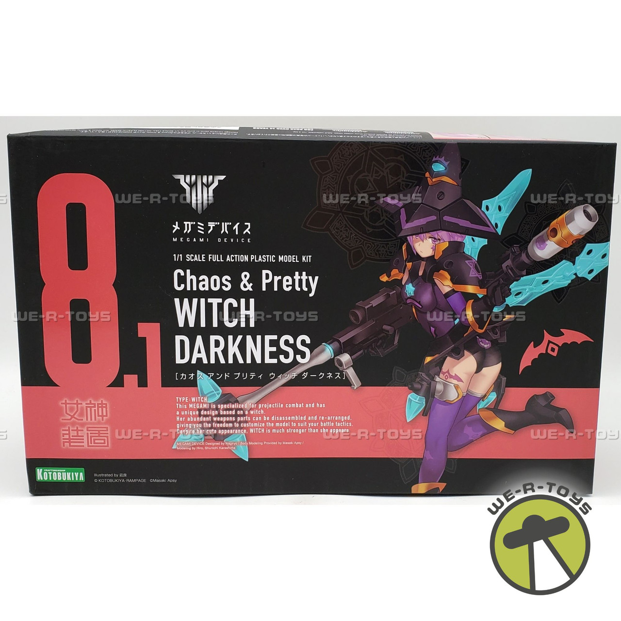 Megami Device Chaos & Pretty Witch Darkness Full Action Plastic