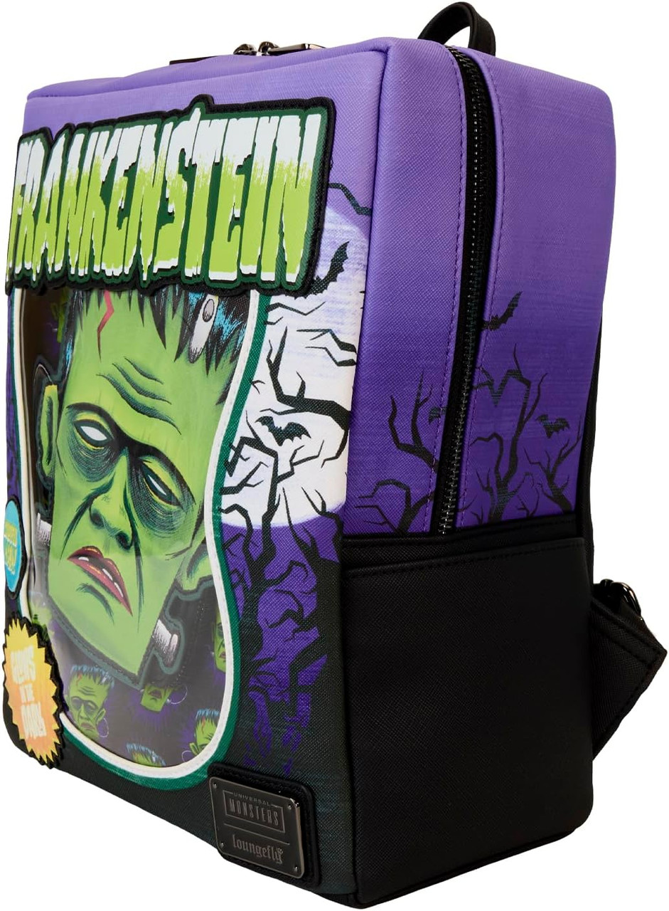 frankenstein mini backpack Mickey Mouse Mickey Cosplay Mini-Backpack Loungefly themed boxas if you were shopping for a costume Universal Monsters Frankenstein Neon Mask