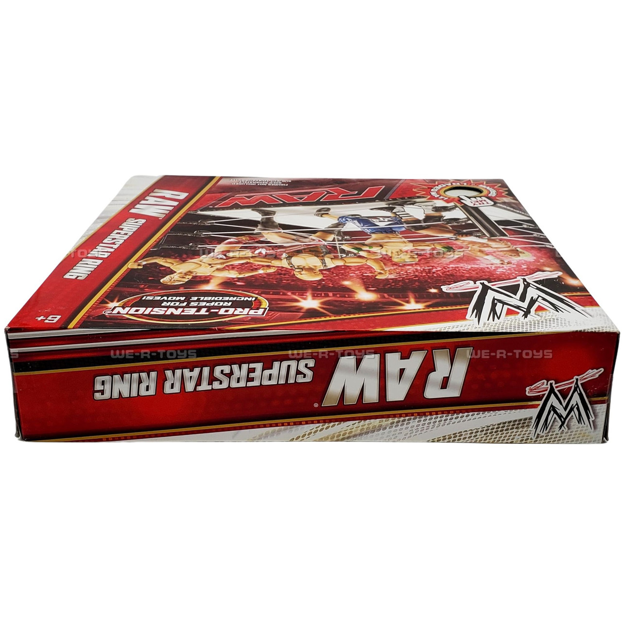 WWE Raw Superstar Ring With Spring-Loaded Mat 2012 Mattel