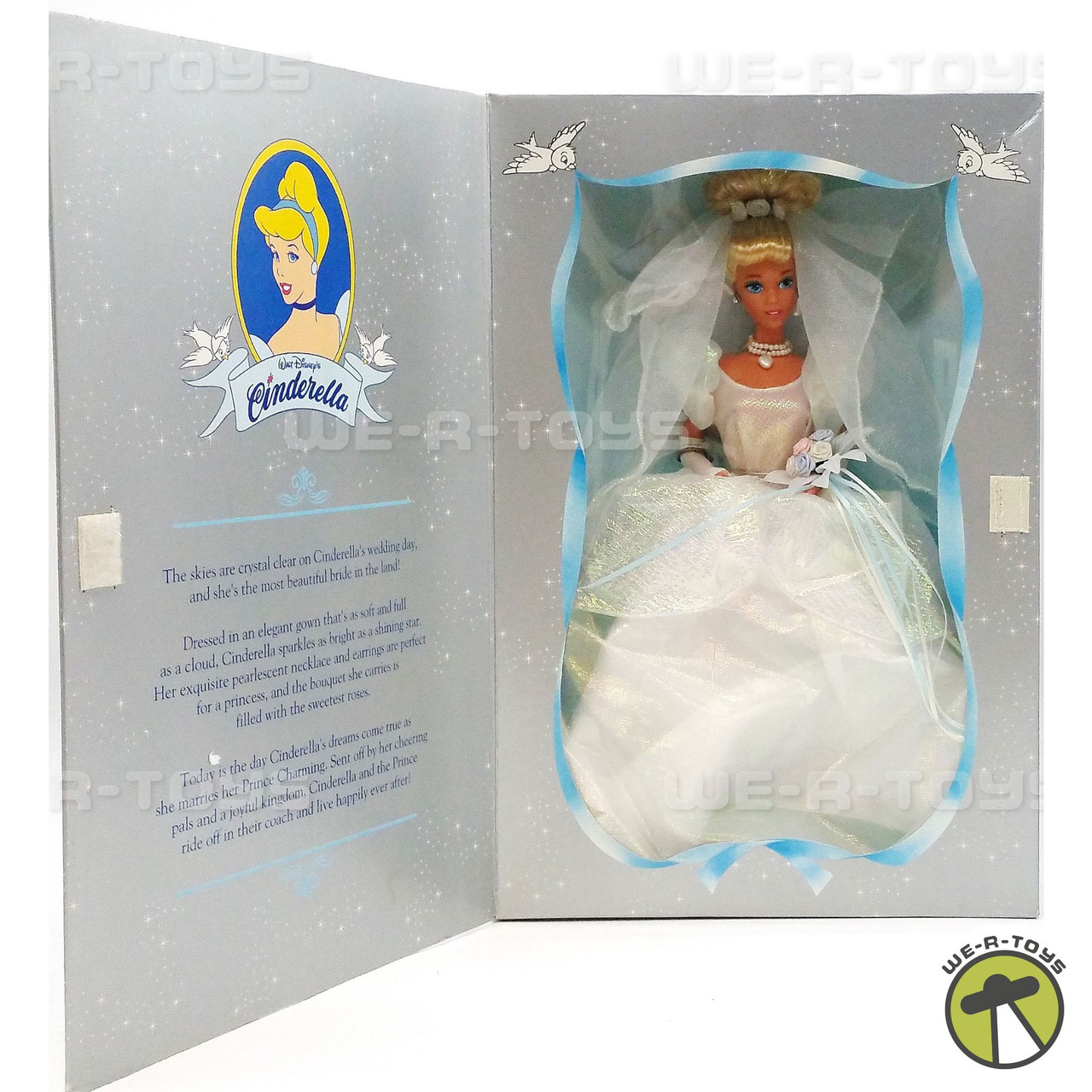 Wedding Cinderella Disney 45th Anniversary Doll 1995 Mattel