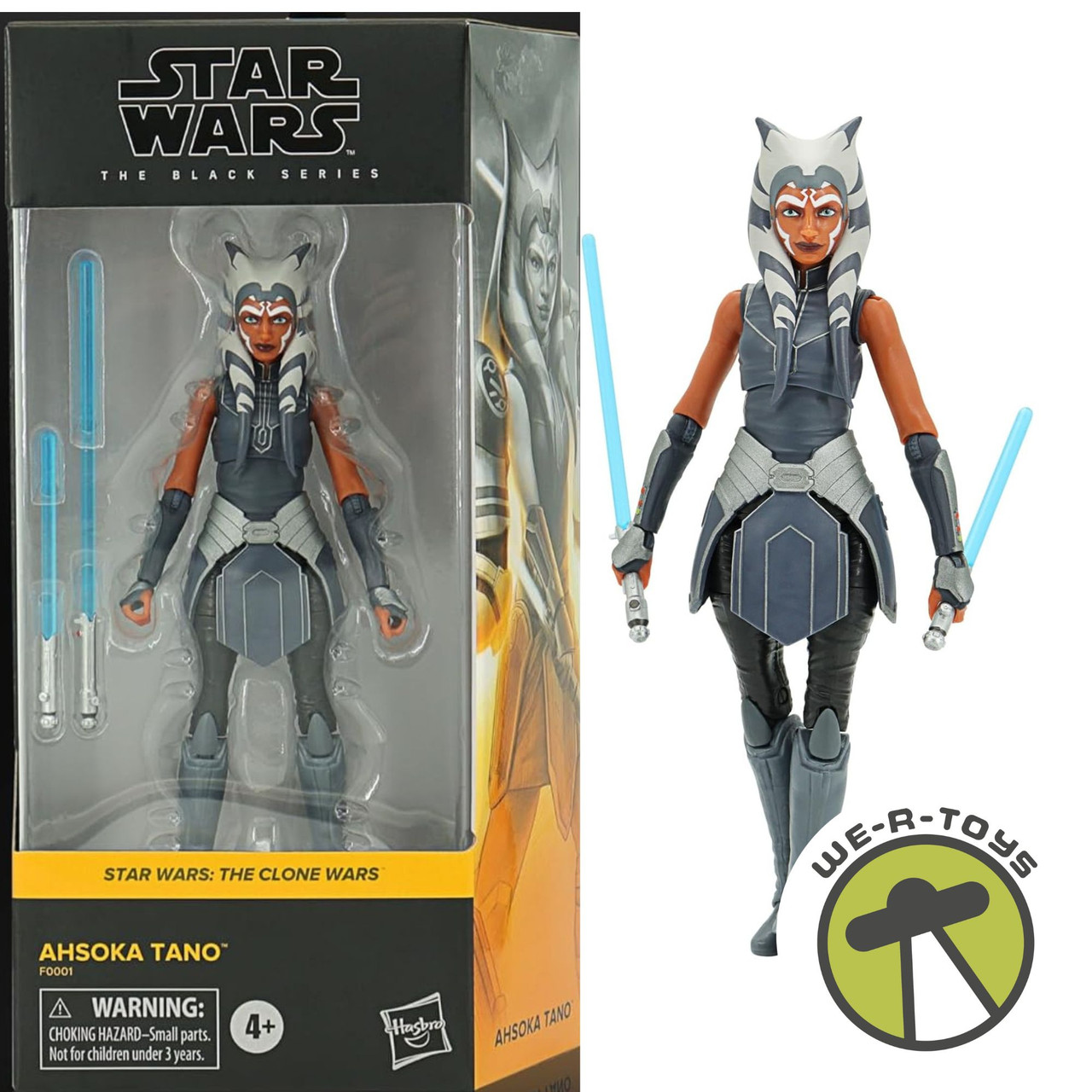 Star Wars The Black Series Ahsoka Tano (The Clone Wars) 6-Inch Action  Figure - We-R-Toys