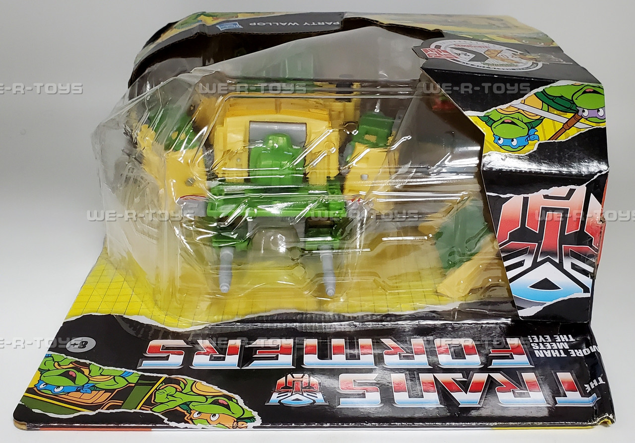 Transformers X TMNT Party Wallop Action Figure 2024 Hasbro #F9656