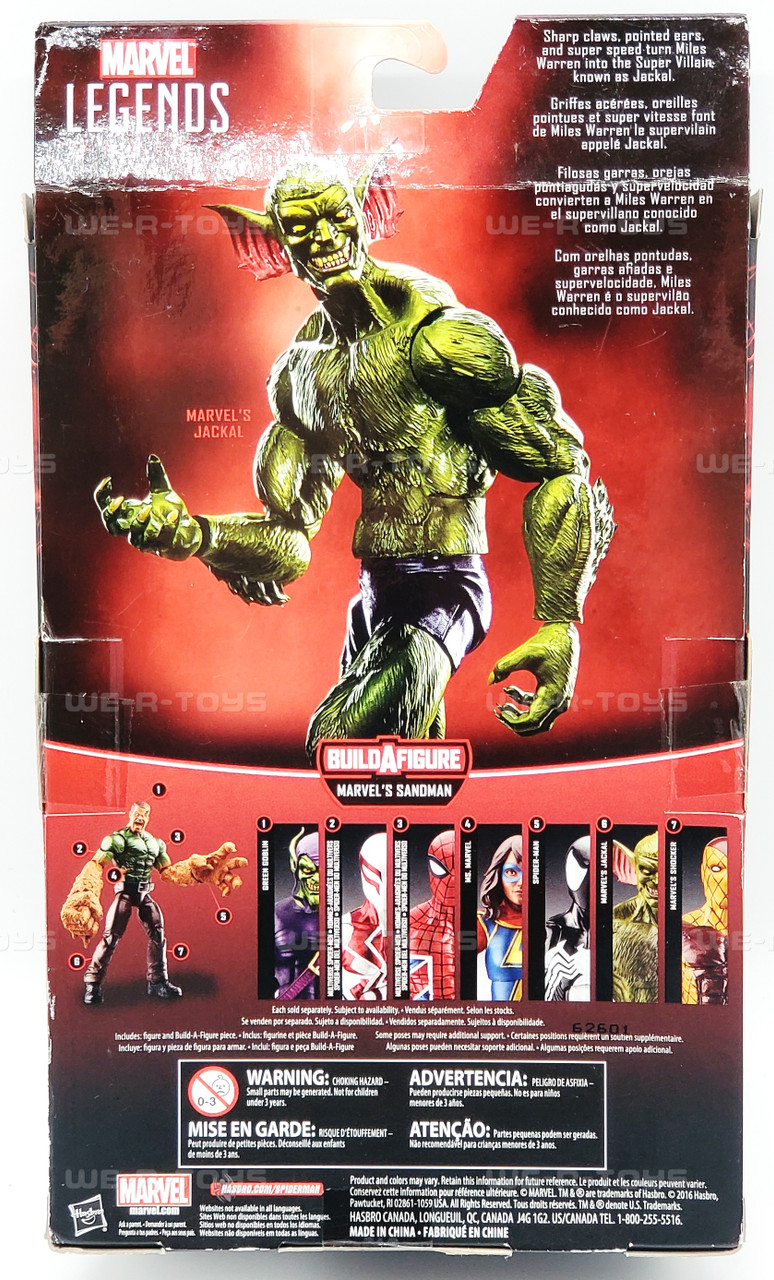 Marvel Legends Series Spider-Man's Jackal Action Figure 2016