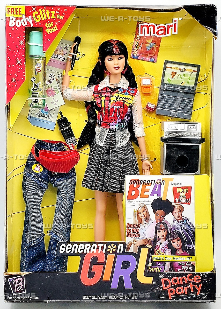 Barbie Generation Girl Dance Party Mari Doll 26112 Mattel