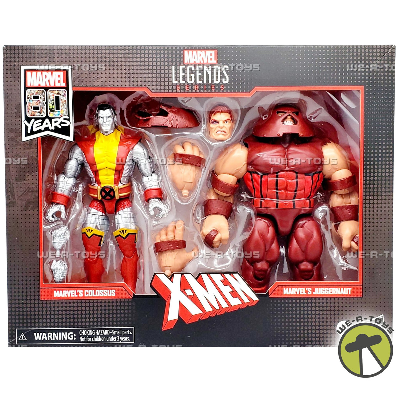 Marvel Legends 80th Anniversary X-Men Colossus and Juggernaut