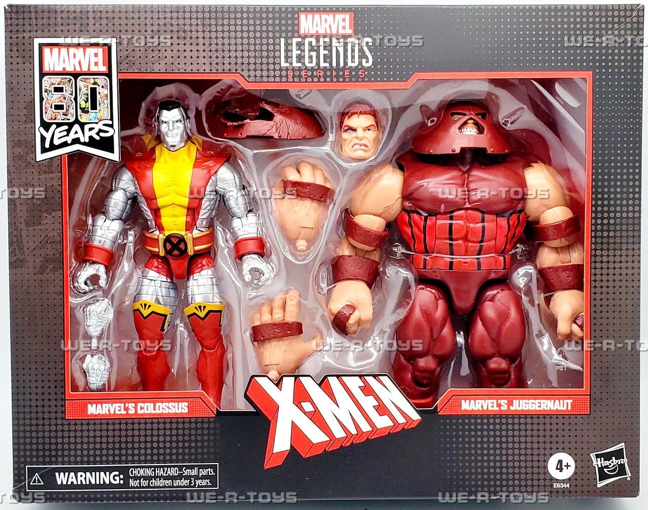 Marvel Legends 80th Anniversary X-Men Colossus and Juggernaut