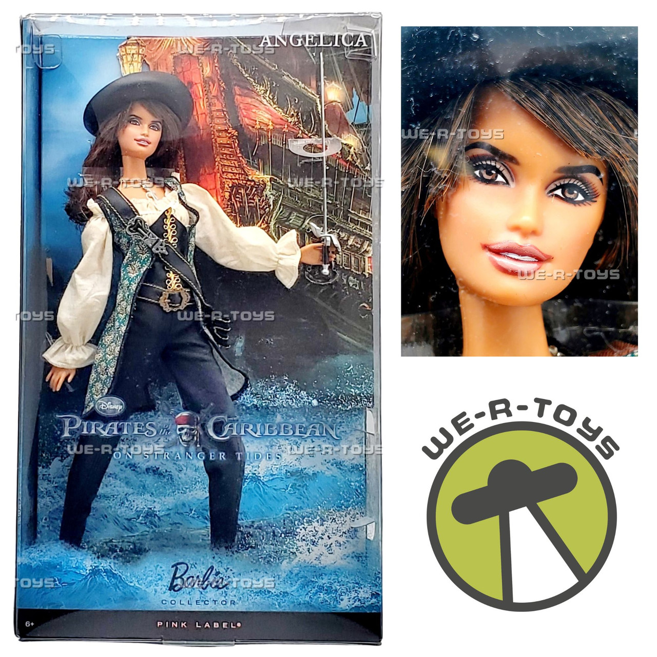 Barbie Pirates of The Caribbean On Stranger Tides Angelica Doll