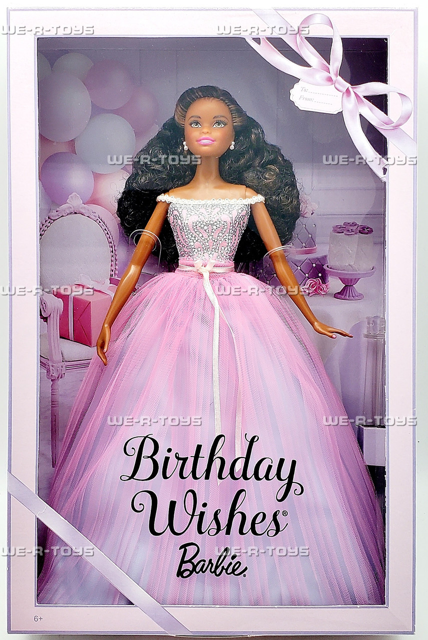 Barbie Collector Birthday Wishes Doll 2016 Mattel DVP50 - We