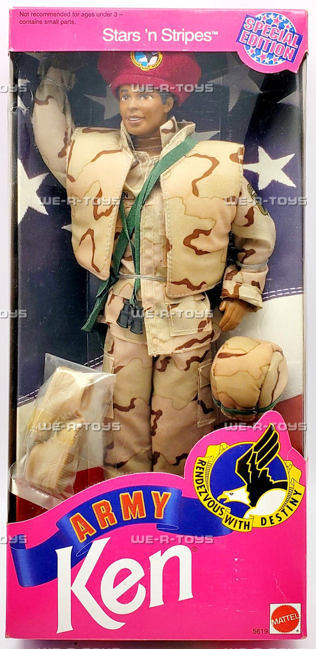 ミリタリー Star'n Stripes ARMY Barbie&Ken DeluxeSet Army Barbie & Ken Deluxe Set Stars 'n Stripes Special