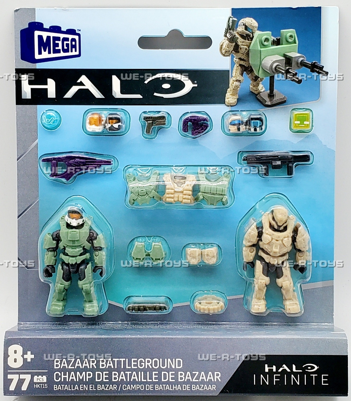 Mega Bloks Bazaar Battleground Halo Infinite Action Figure
