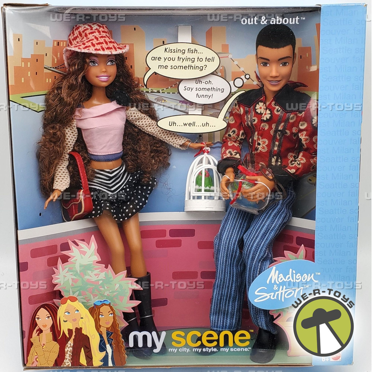 Barbie My Scene Out About Madison and Sutton Dolls 2003 Mattel