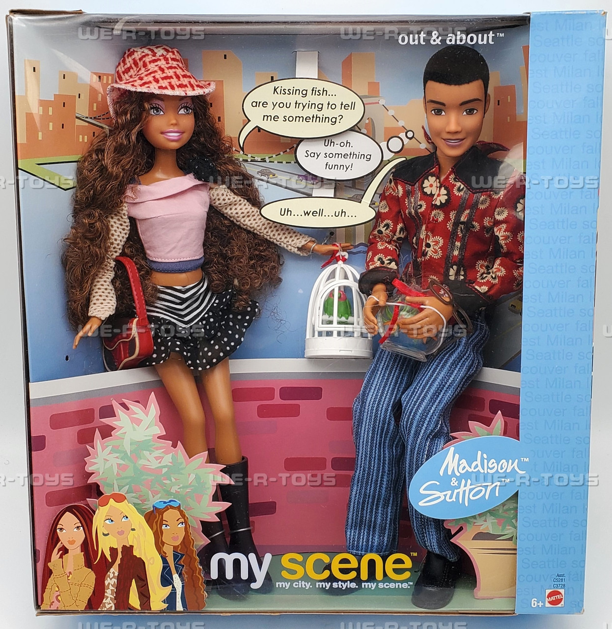 Barbie My Scene Out About Madison and Sutton Dolls 2003 Mattel