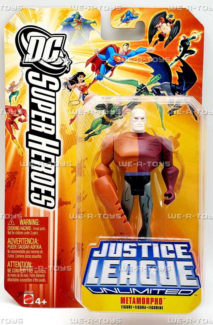 DC Super Heroes Justice League Unlimited Metamorpho Figure