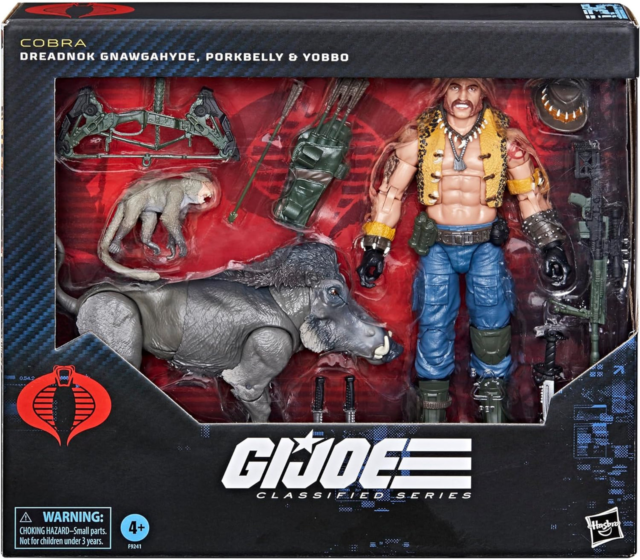 GI Joe Classified Dreadnok Gnawgahyde w Porkbelly Yobbo 6-Inch
