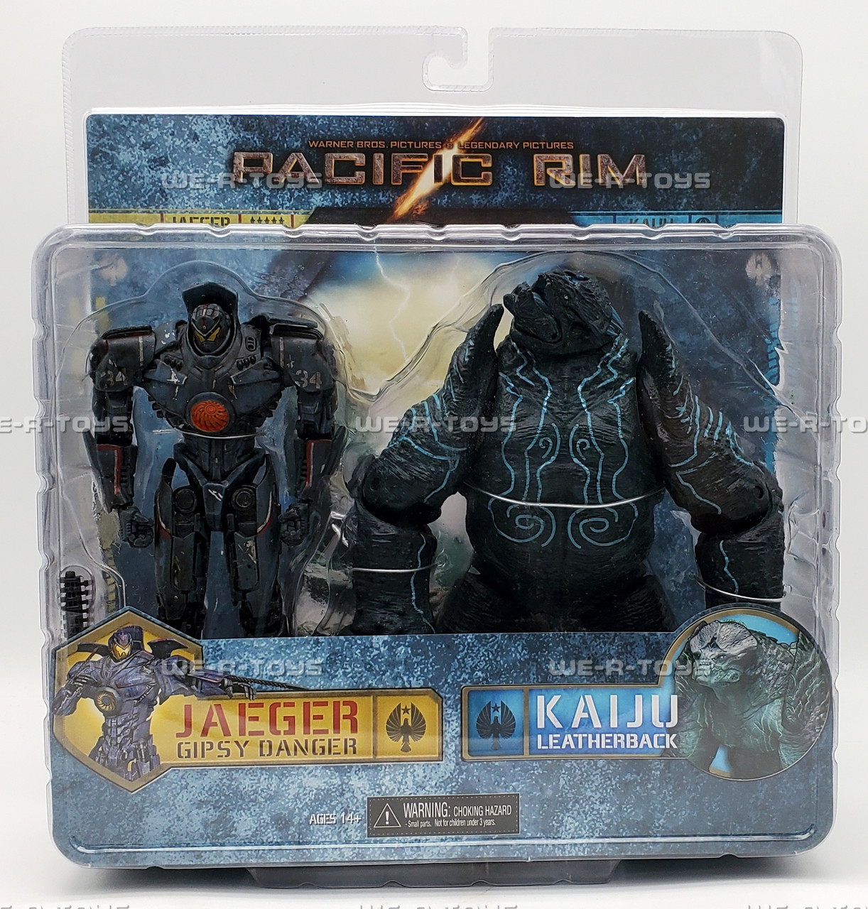 Pacific Rim Gipsy Danger Jaeger & Leatherback Action Figures 2013