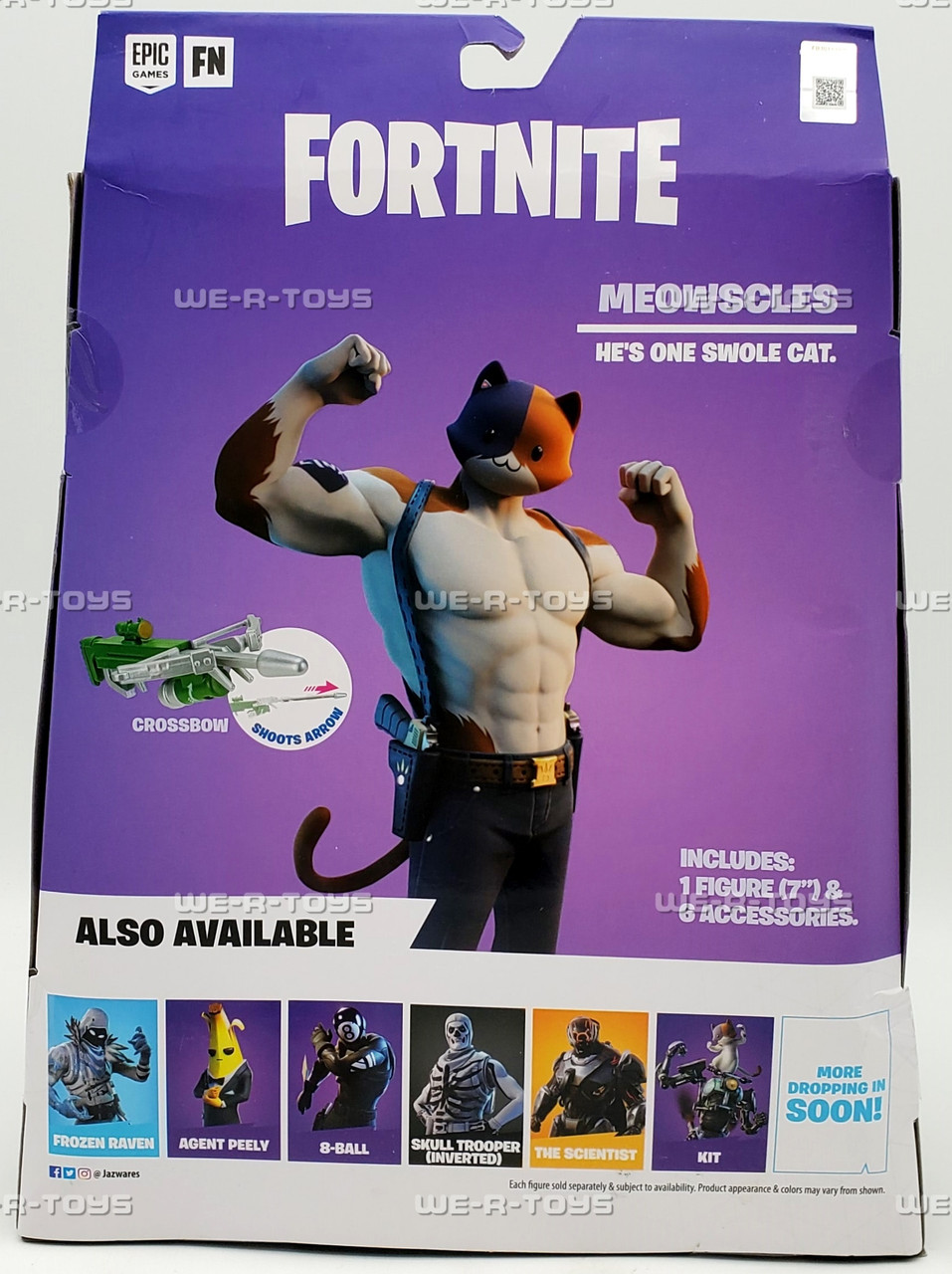 Fortnite LEGENDARY Meowscles ニャッスル　フィギュア FORTNITE LEGENDARY SERIES BRAWLERS MEOWSCLES ニャッスル 7