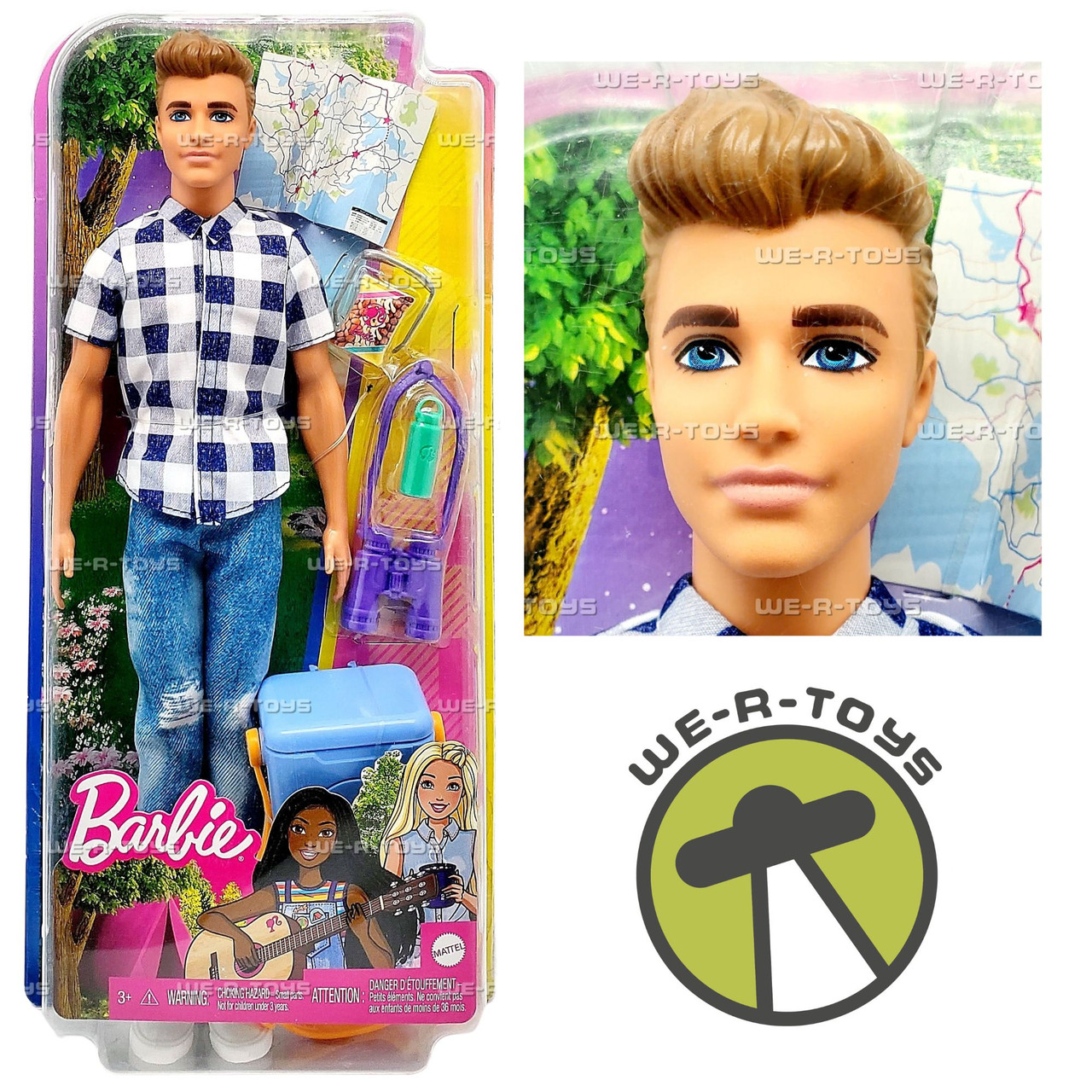 Barbie It Takes Two Camping Ken Doll Set 2021 Mattel HHR66 We-R-Toys