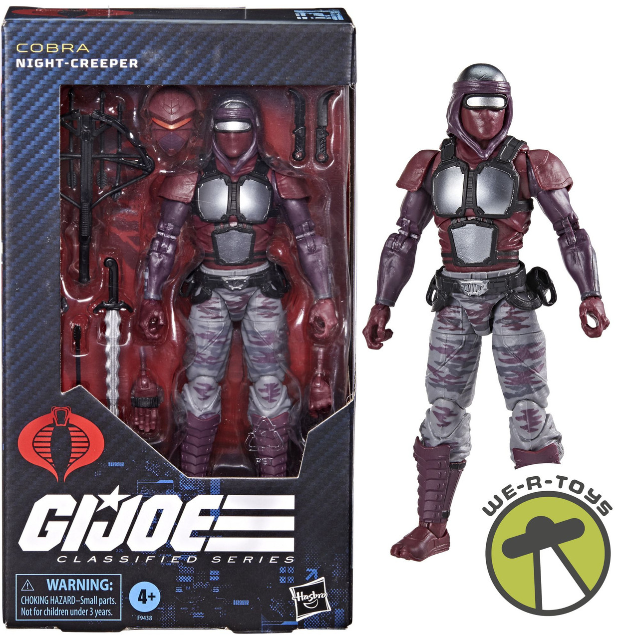 GI Joe Classified Series 121 Night-Creeper 6-Inch Ninja Action