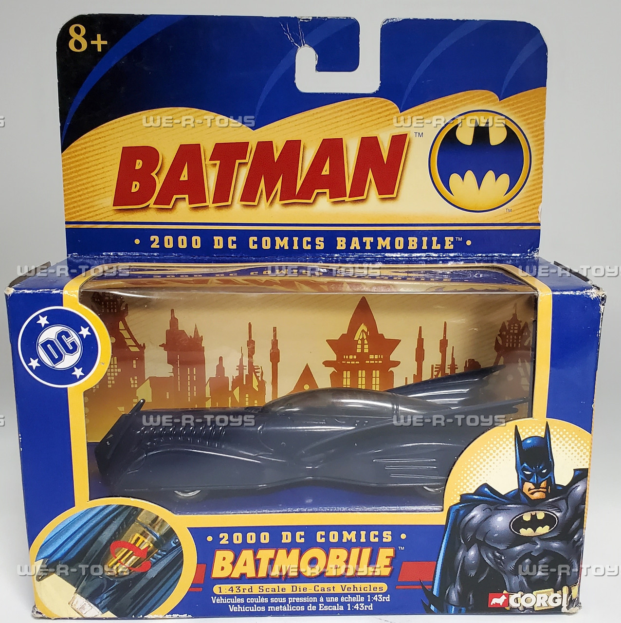 DC Batman 2000 DC Comics Batmobile Die-Cast Vehicle 2004 Corgi