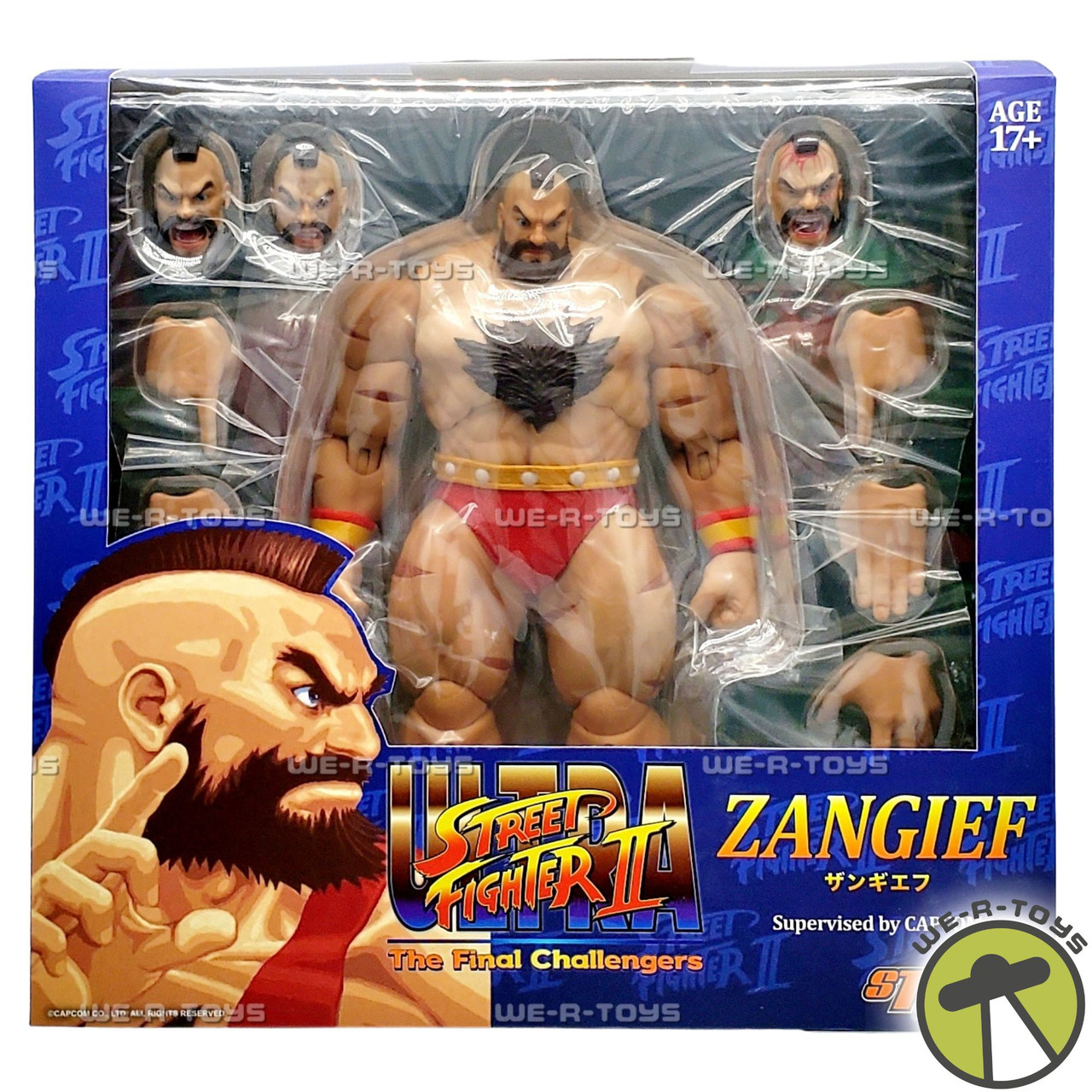 Ultimate Street Fighter II Zangief Action Figure Storm