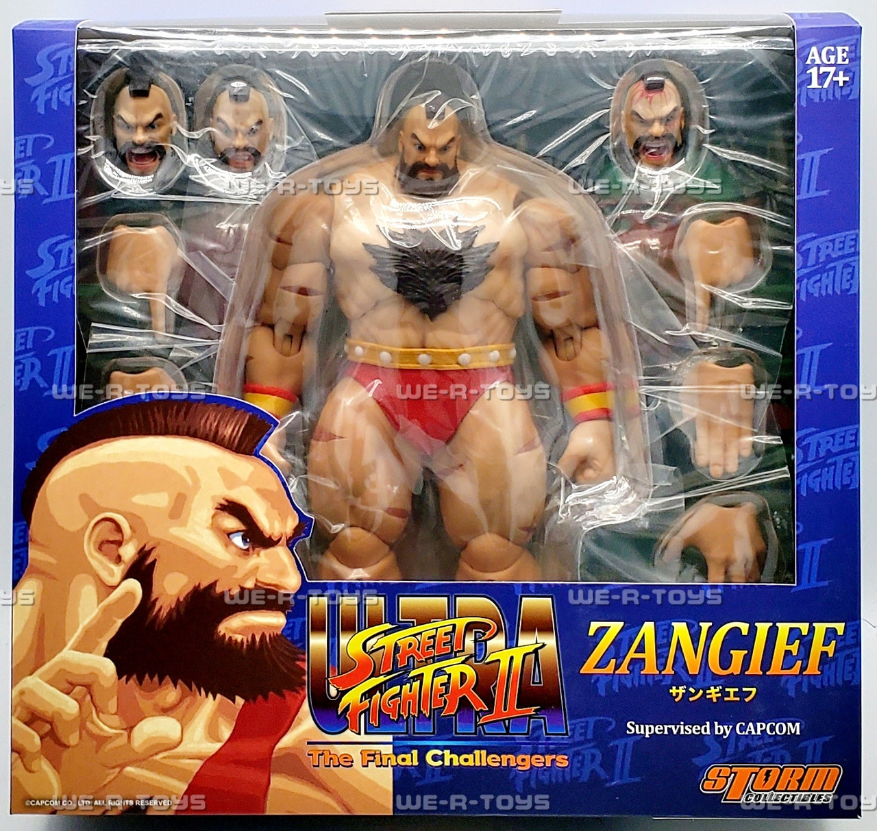 Ultimate Street Fighter II Zangief Action Figure Storm