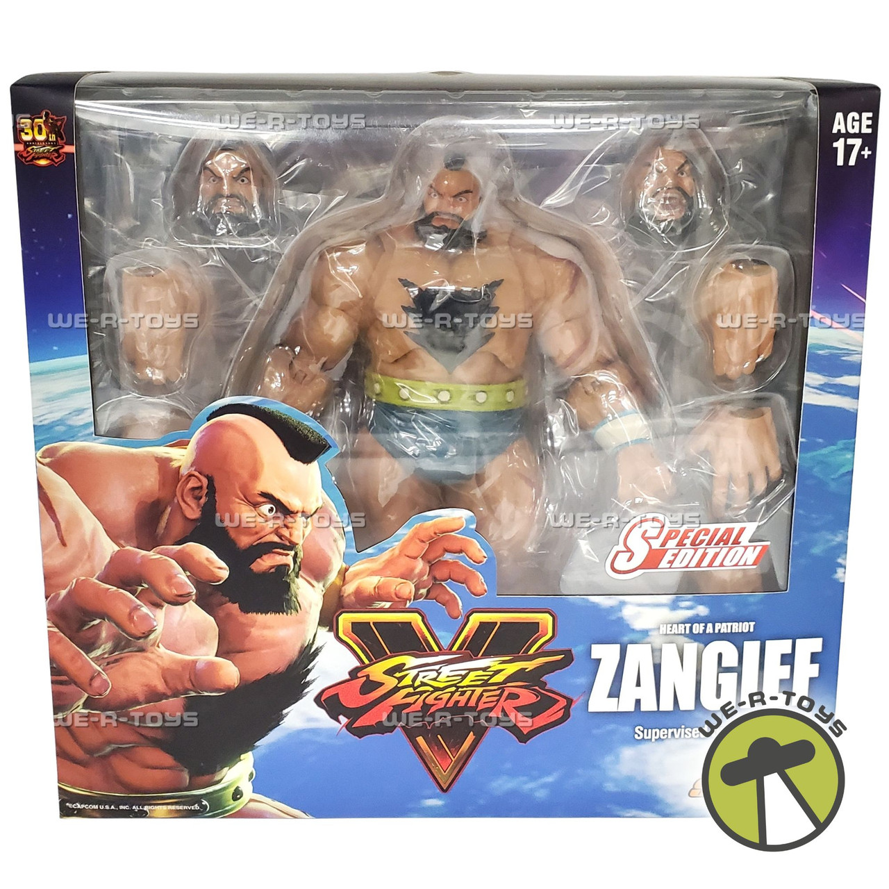 Street Fighter V Zangief Special Edition Action Figure Storm 