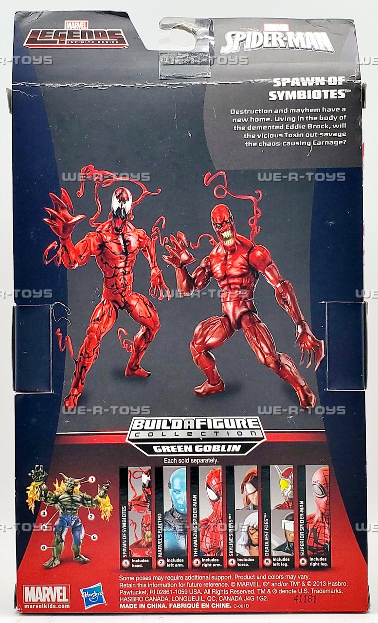 Marvel Legends Infinite Series Spawn of Symbiotes Carnage Action